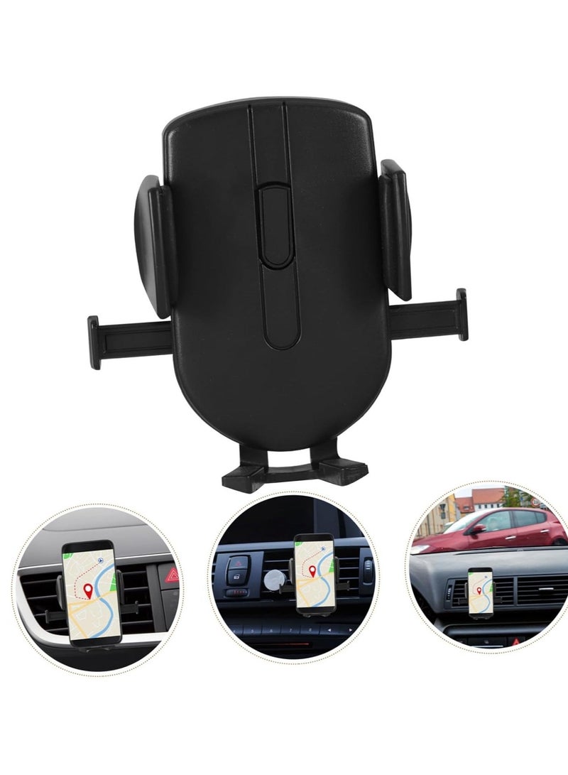 حامل هاتف السيارة - حامل جوال في السيارة لفتحة التهوية - ملحقات قفل تلقائي بدون استخدام اليدين - متوافق مع جميع الهواتف المحمولة - Image 5