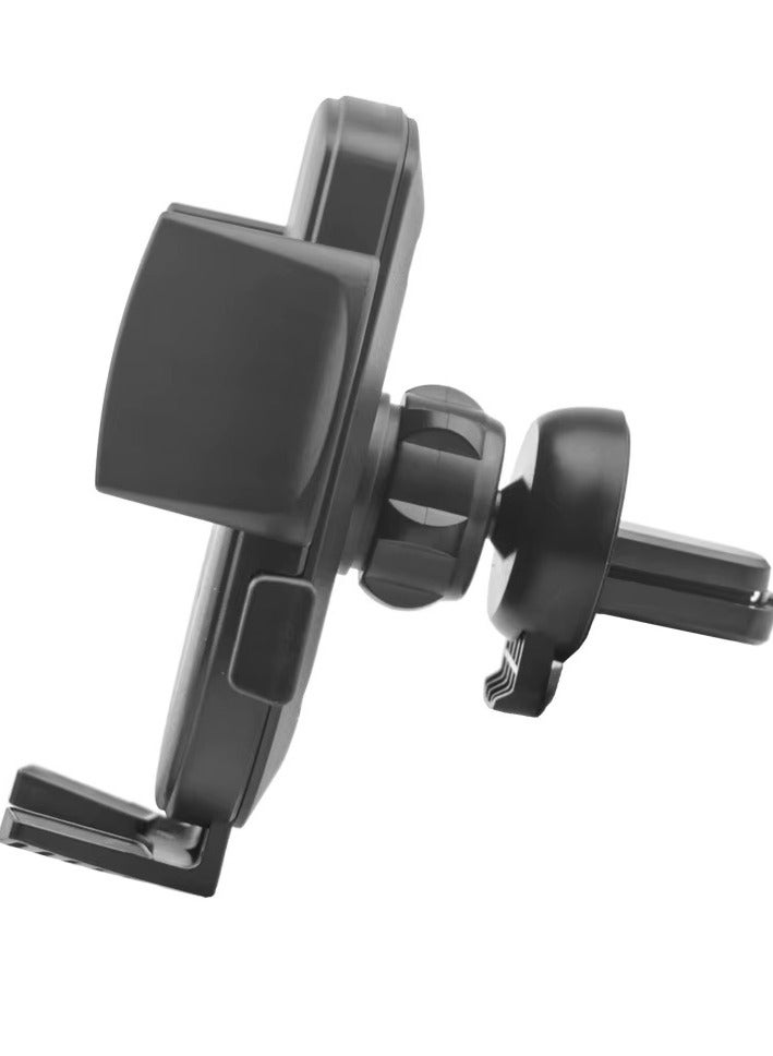 حامل هاتف السيارة - حامل جوال في السيارة لفتحة التهوية - ملحقات قفل تلقائي بدون استخدام اليدين - متوافق مع جميع الهواتف المحمولة - Image 4