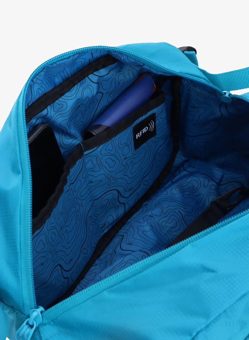 Discovery  Discovery Outdoor Waist Bag Blue, Durable Lightweight Water Resistant RFID pocket, Men Women Hip Bag/Belt Bag/ Crossbody Bag for Travel Adventure Camping Trekking Hiking  | Best Price UAE