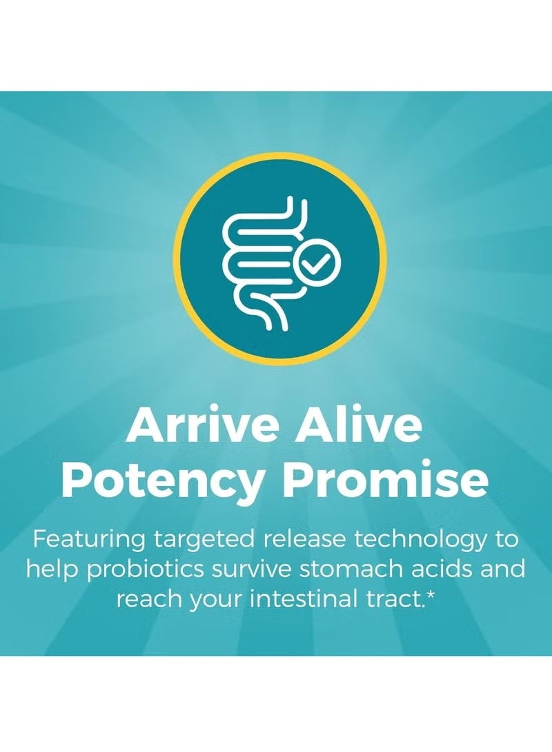 Probiotics One 120 Billion CFU Probiotic Complex - 36 Strains with Prebiotics & Digestive Enzymes for Gut Health & Immune Support - Delayed Release Capsules for Women & Men - Vegan - 30 Count - Image 4