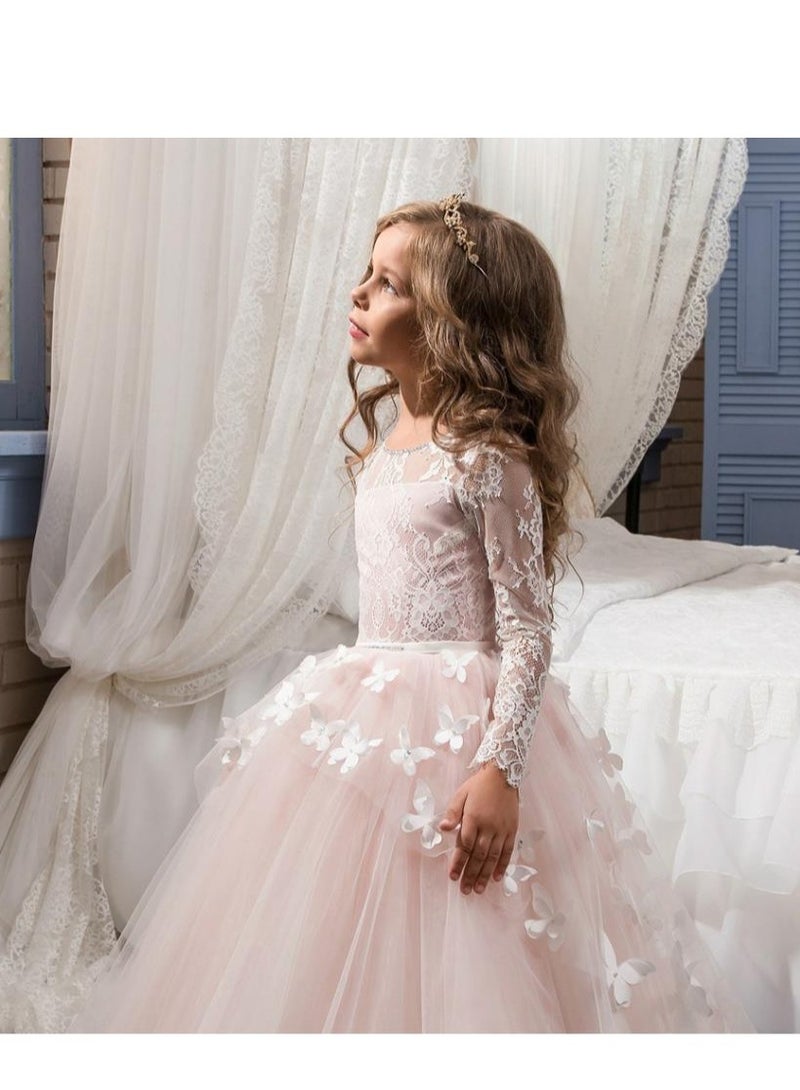 Children's Evening Dress, High-End Princess Dress, High-End Piano Performance Costume - Image 3