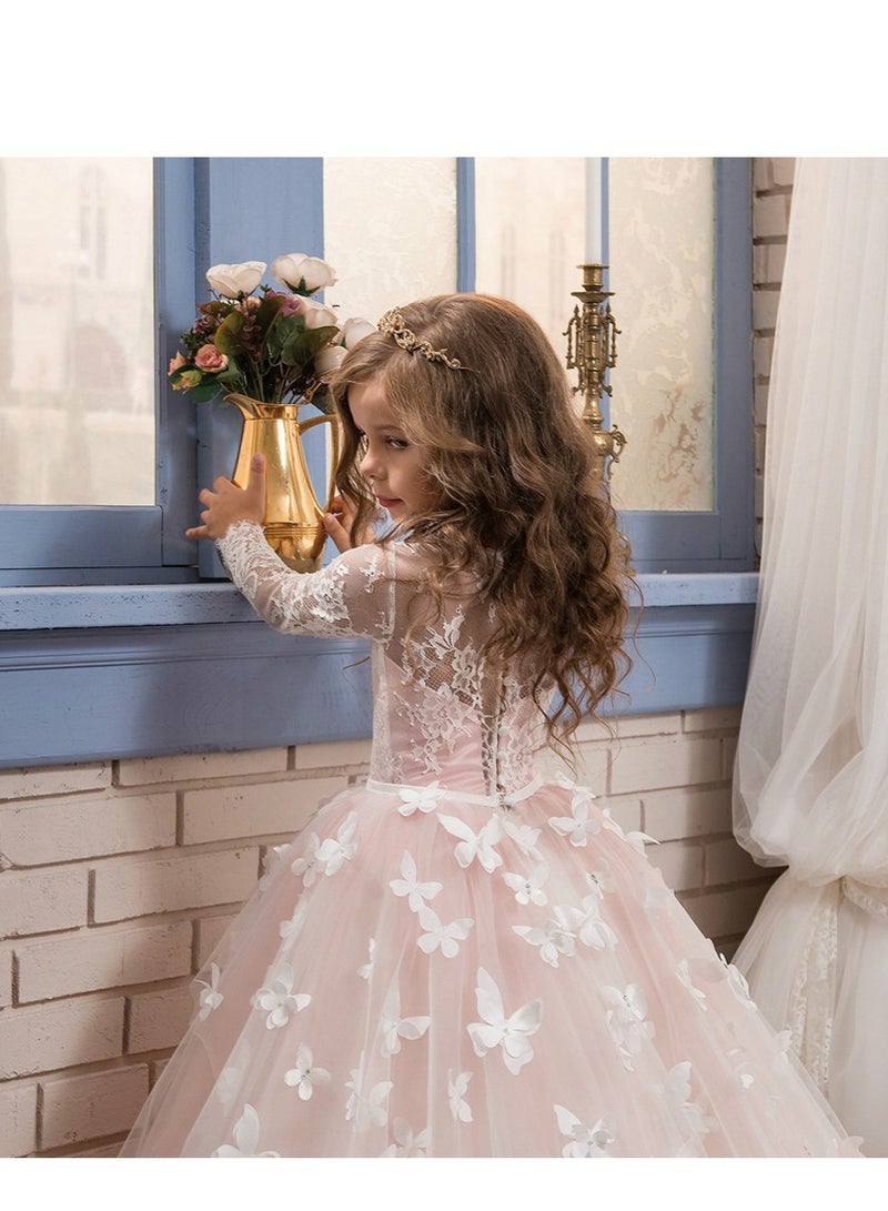 Children's Evening Dress, High-End Princess Dress, High-End Piano Performance Costume - Image 2