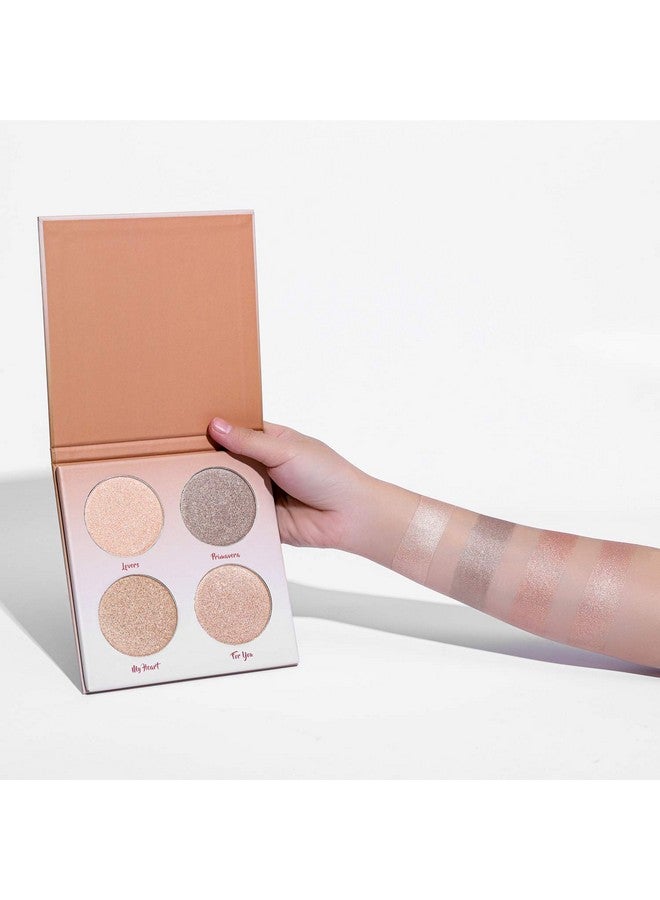 LIFUS Highlighter Palette，Highlighter Makeup Palette, Glow Bronzer Highlighter Powder Kit,Face illuminator makeup palette - Image 2