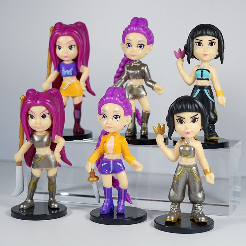Kpop Demon Hunter Tiger Girl Group Figure - Image 4