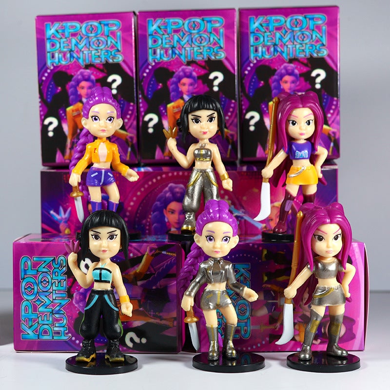 Kpop Demon Hunter Tiger Girl Group Figure - Image 1