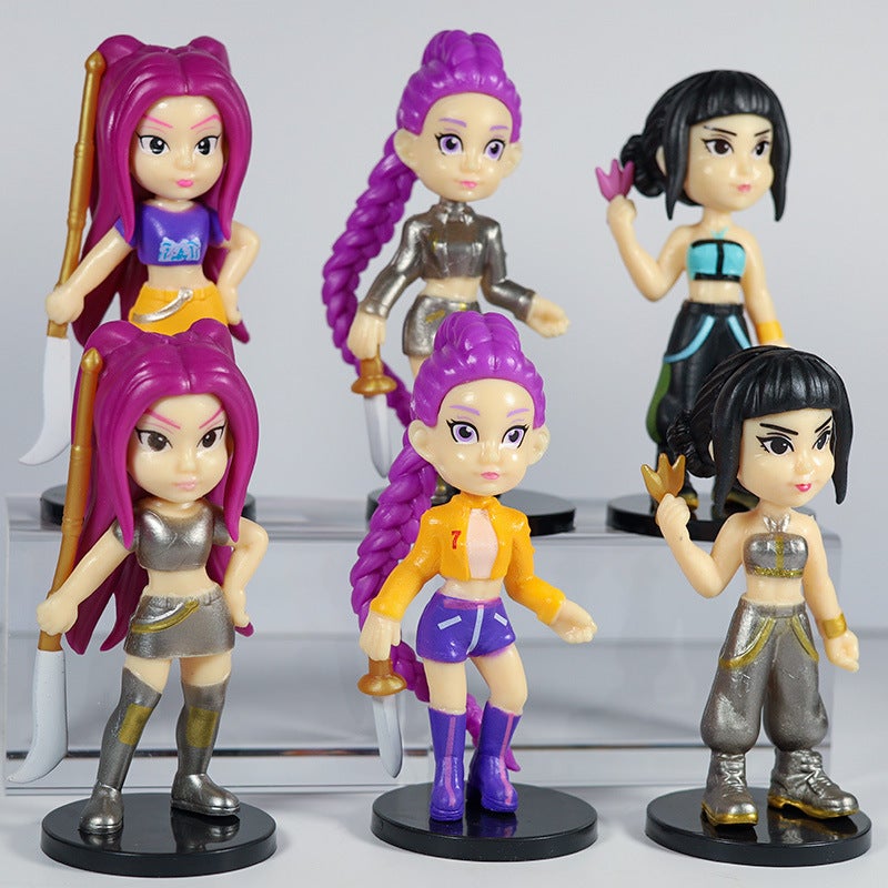 Kpop Demon Hunter Tiger Girl Group Figure - Image 2