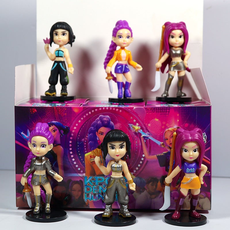 Kpop Demon Hunter Tiger Girl Group Figure - Image 5