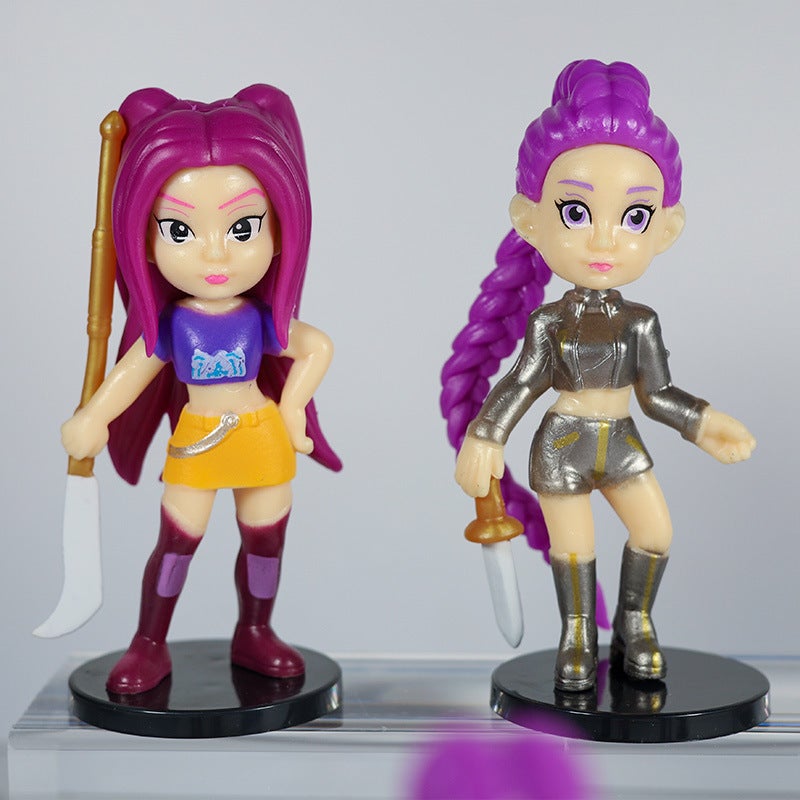 Kpop Demon Hunter Tiger Girl Group Figure - Image 3