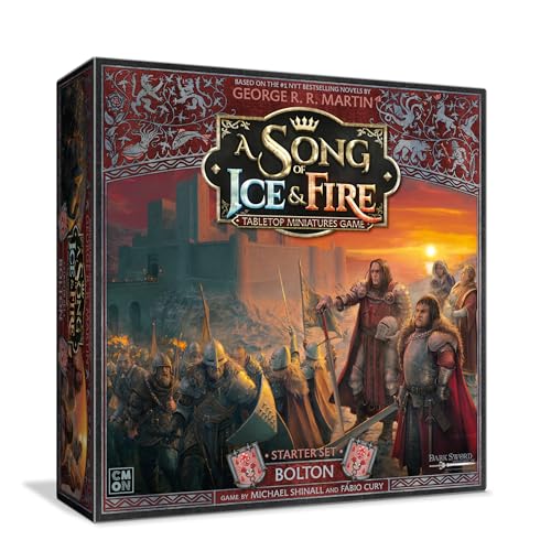CMON A Song of Ice Fire Tabletop Miniatures Game Bolton Starter Set Strategy Game for Ages 14 2 Players 4560 Minute Playtime Made by CMON - Image 1
