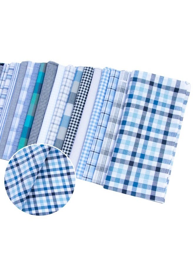 MileyMarla Assorted Pack of Mens White Color Border Cotton Handkerchiefs, White, 6 PCS - Image 3