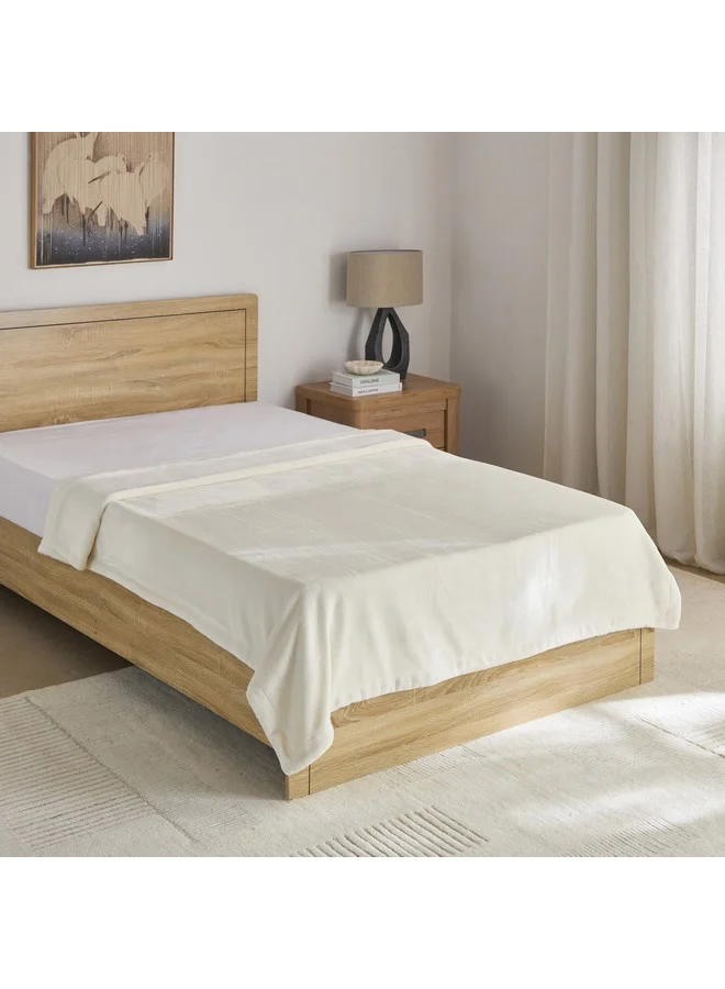 Home Box Snugsoft Flannel Double Layer Twin Blanket 150 x 200 cm