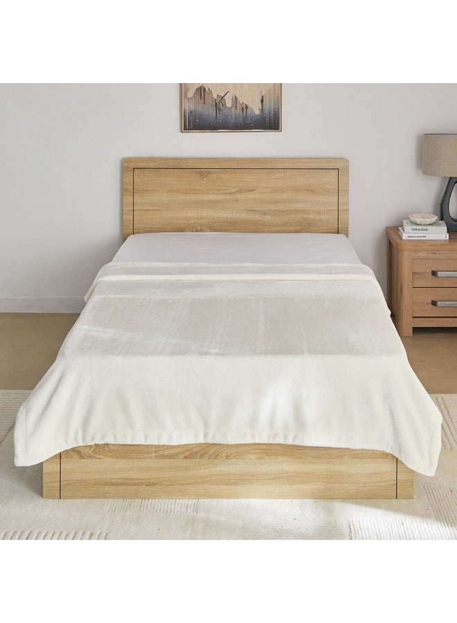 Home Box Snugsoft Flannel Double Layer Twin Blanket 150 x 200 cm  - Image 2