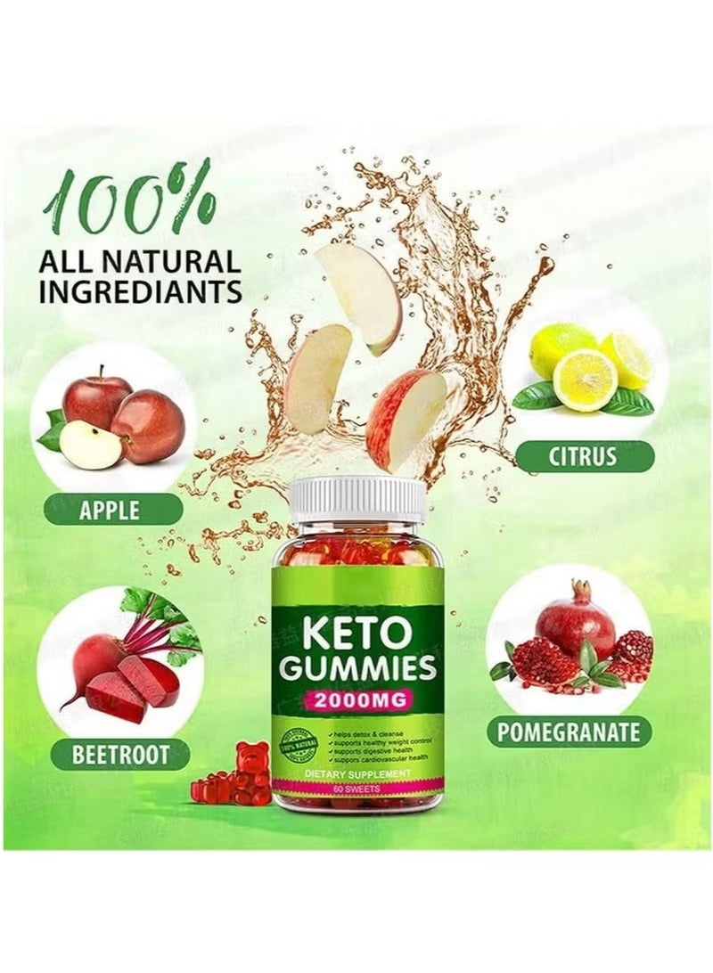 KETO Apple Cider Vinegar + Keto Gummies + Probiotic Gummies - Image 3