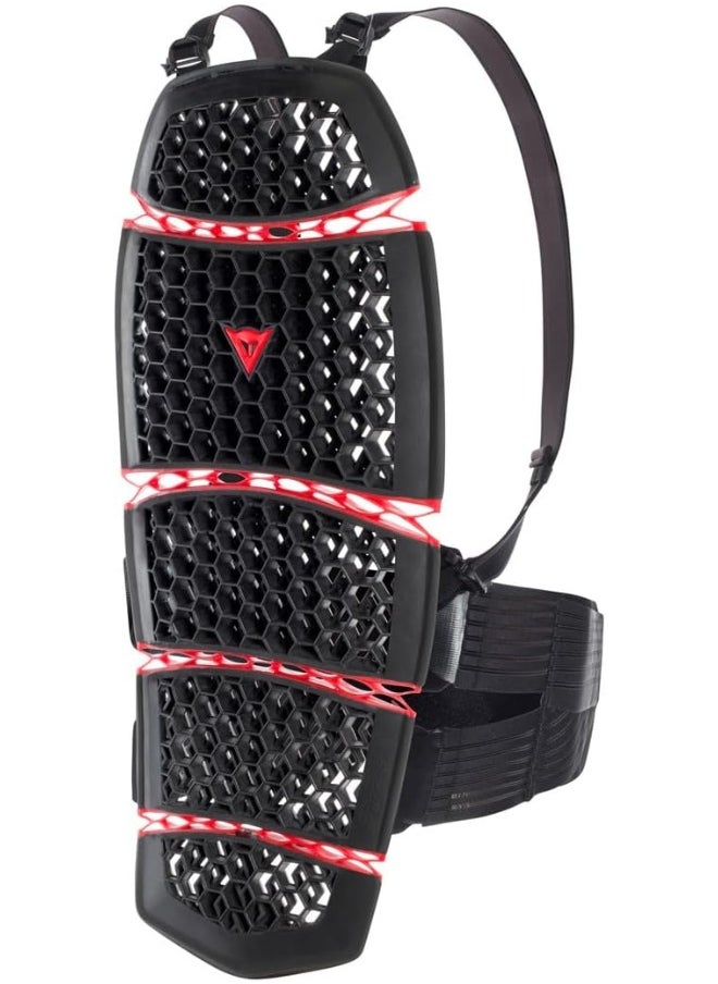 Dainese Dainese - Pro-Armor Back Long 2.0, Certified Level 2 Motorbike Back Protector, Moto Dorsal Backbone Spine Protection For Riders With Height > 68.9 In, With Removable Shoulder Braces, Black  - Image 1
