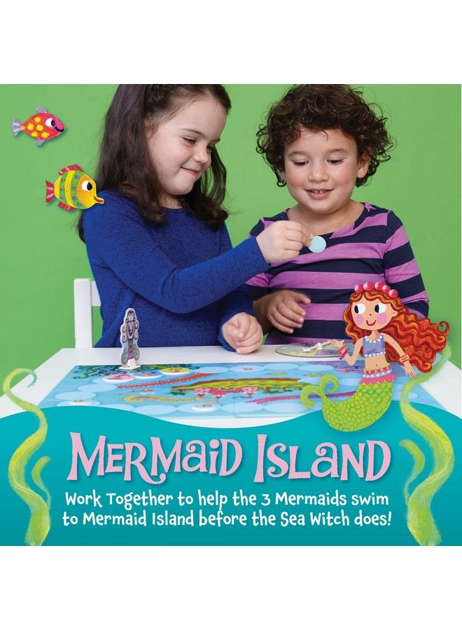 Peaceable Kingdom Mermaid Island Award Winning Cooperative Board Game For 2 To 6 Kids Ages 5+ - Image 3
