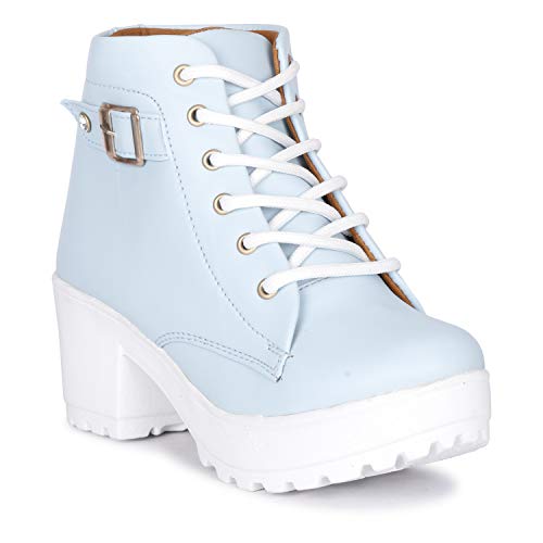 KRAFTER Women's & Girl's Classic Winter Boot-Sky-1-40 - Image 2