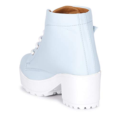 KRAFTER Women's & Girl's Classic Winter Boot-Sky-1-40 - Image 4
