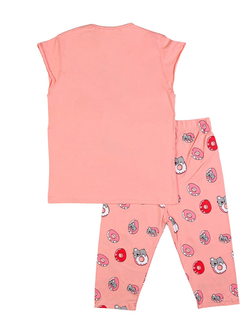 زيركون بيجامة بناتي صيفي - Image 3