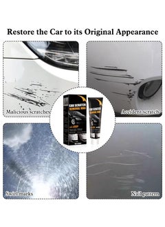 DubaiGallery Scratch Repair Wax for Car, 2024 New Car Scratch Repair Paste Polishing Wax, Professional Car Scratch Remover Kit with Wipe & Sponge for Car Vehicles Deep Scratches  - Image 2