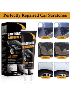 DubaiGallery Scratch Repair Wax for Car, 2024 New Car Scratch Repair Paste Polishing Wax, Professional Car Scratch Remover Kit with Wipe & Sponge for Car Vehicles Deep Scratches  - Image 4
