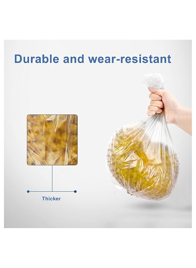 Enviro Guard أكياس القمامة البيضاء من إنفايروجارد - حجم صغير 20 جالون (60 × 60 سم) – أكياس قمامة قوية ومقاومة للتسرب، 30 كيس في كل لفة، عبوة من 2 (60 كيس إجمالي) - Image 3