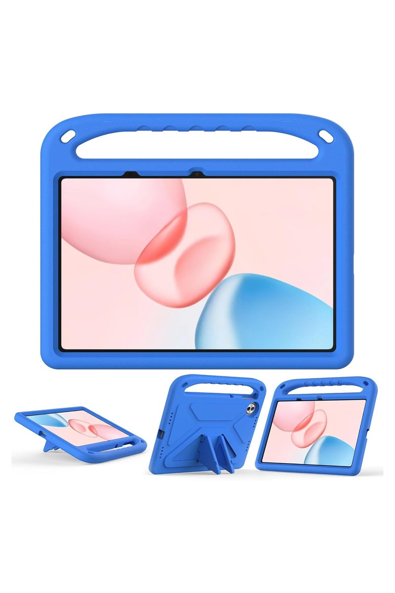 VKL Heavy Duty Kids Case Compatible with Honor Pad 10 12.1 inch 2025, Light Weight Shock Proof Handle Stand Kids Friendly Protective Cover Case (Blue) - Image 2