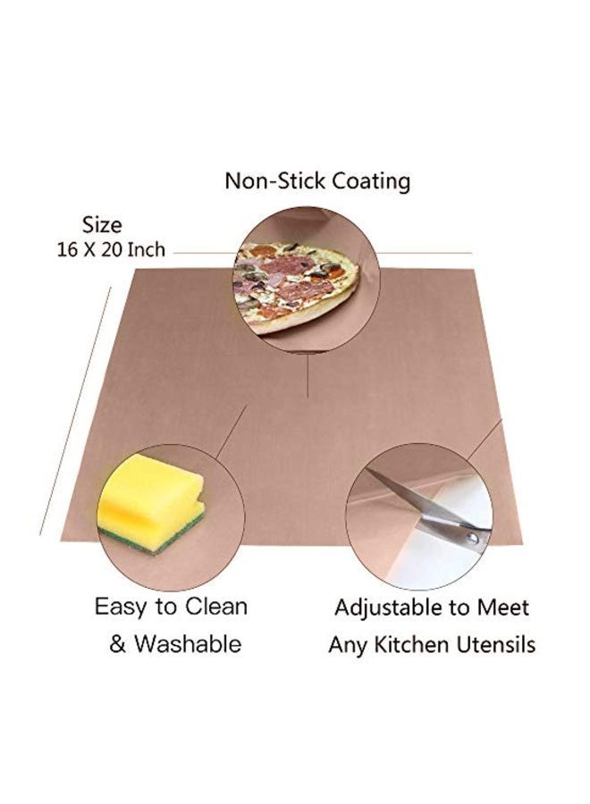 NIBEMINENT 3-Piece Heat Press Transfer Sheet Set Brown 16x20inch  - Image 2