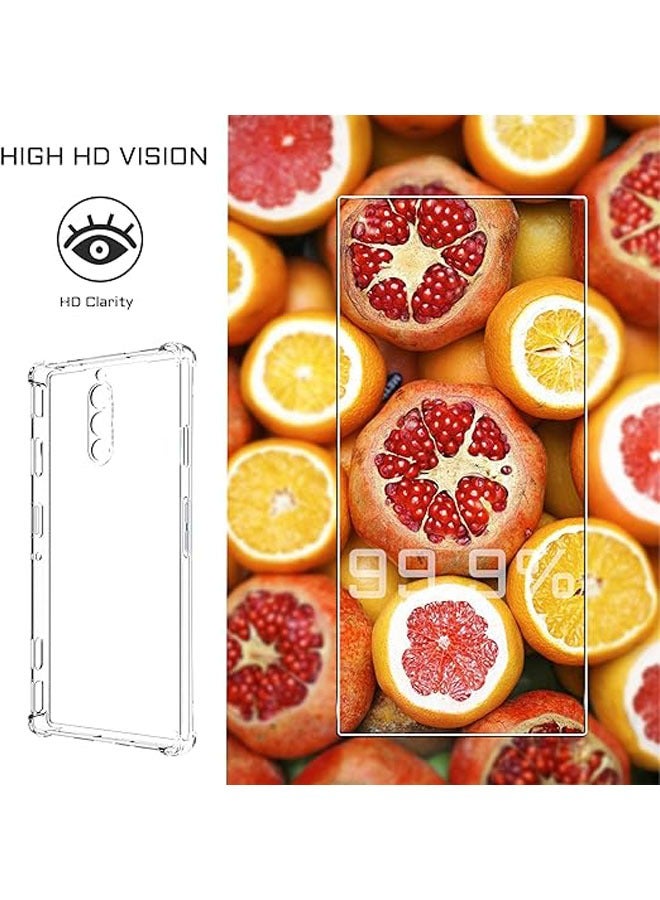 RedMagic 8S Pro Phone Case + RedMagic 8S Pro Tempered Glass Screen Protector 【1 Pack】 Soft TPU Phone Case 【Scratch Resistant】 【Slim】 【Shockproof】 - Image 2