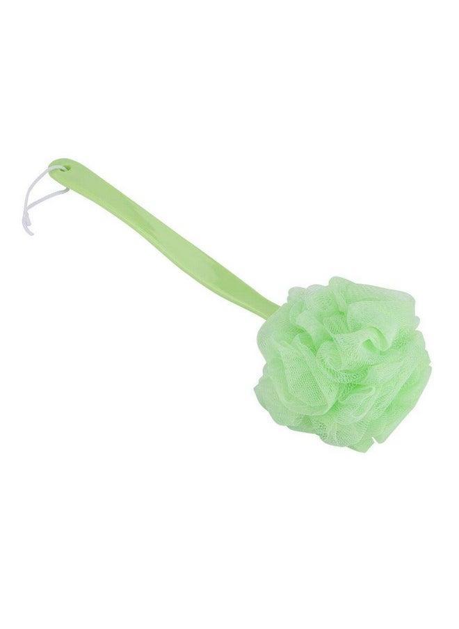 Garosa Bath Brush Sponge Mesh Long Handle Exfoliating Shower Back Scrubber Soft Body Cleaner Washer Bathroom Accessories For Women (Green)Bath Supplies  - Image 1