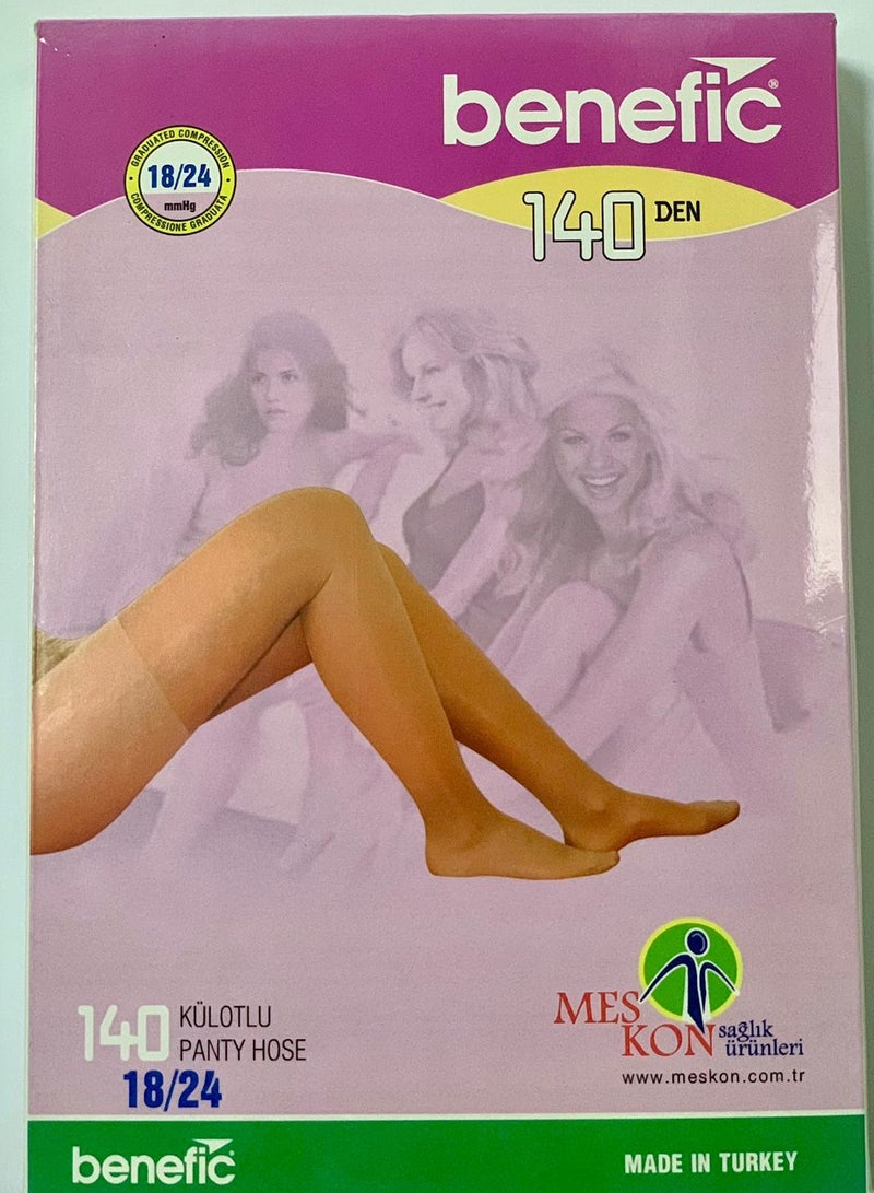 MES-KON Panty Hose 140DEN 18/24mmHg - Image 1