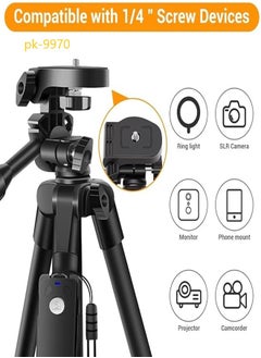 Pk-9970 Tripod For Phone/Camera 1900mm With Bluetooth Remote - pzsku/Z1F9A6A9FF93C24EB480EZ/45/_/1738251458/dae142cb-8b0f-45dc-afdc-eb5c349e1754