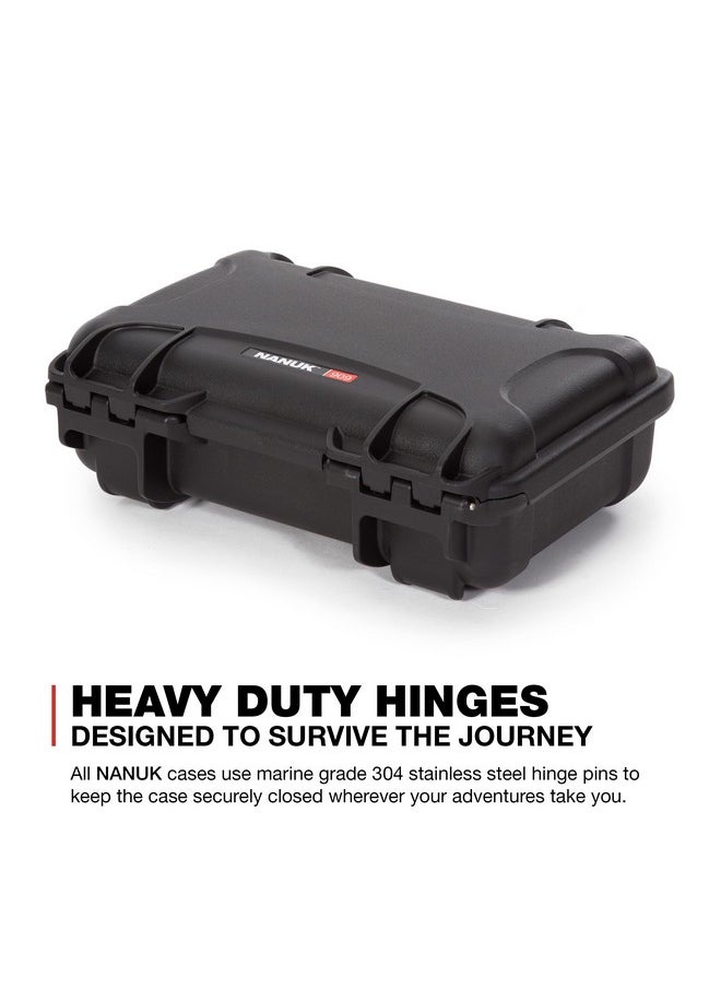 Nanuk 909 Waterproof Hard Case With Foam Insert Black  - Image 5