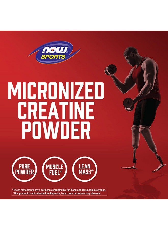 now Sports Nutrition Micronized Creatine Powder 500 G Mass Building*/Energy Production* 1.1Pound - Image 5