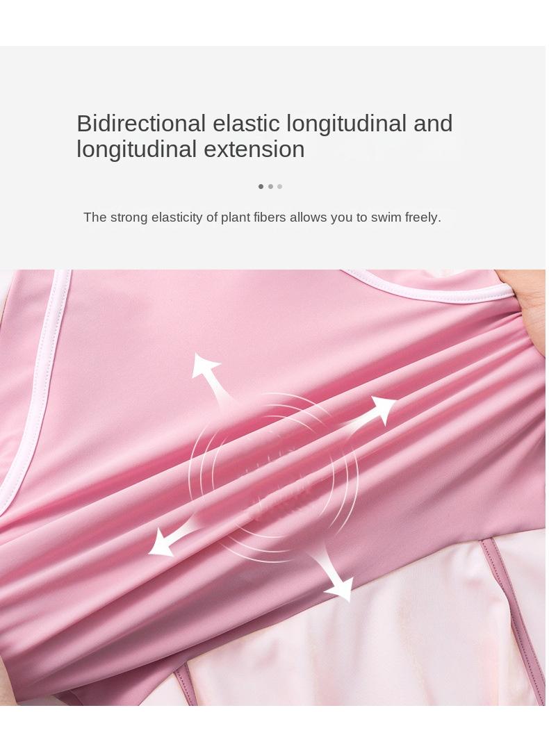 XiuWoo Kuromi Swimsuits for Girls Swimwear Cartoon Beach Bathing Suit with Swimming - Image 3