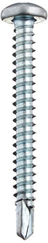 Hillman The Hillman Group 560280 8-18-Inch x 1-1/2-Inch Pan Head Phillips Self Drilling Screw, 100-Pack - Image 2