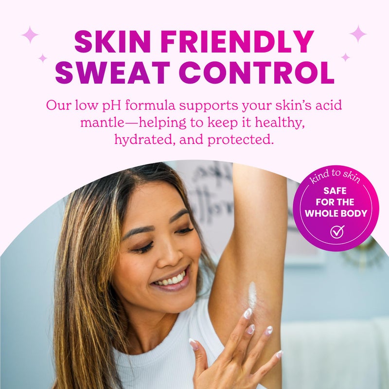 Lume Whole Body Deodorant Plus Sweat Control - Smooth Cream Tube - 72 Hour Odor And Sweat Control - Baking Soda Free, Skin Loving - 3.0 ounce (Pack of 2) (Soft Powder & Lavender Sage) - Image 5