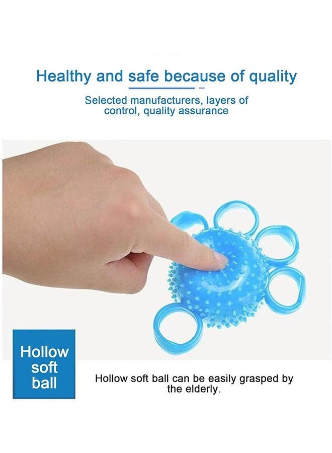 Hand Grip Strength Ball Finger Strengthening Exerciser Strengthener Ball Hand Grip Squeeze Ball Hand Squeeze Ball Muscles and Hand Strengthener Exercise Strength Trainer for Hand - Image 3