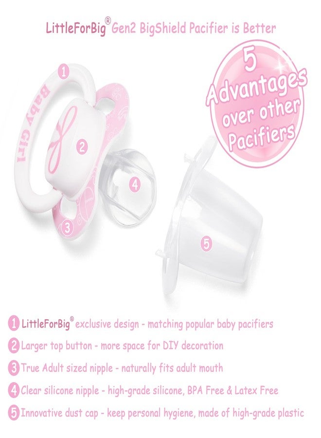 Littleforbig لعبة مصاصة بحجم الكبار من ليتل فور بيغ جيل الثاني بنمط الفتاة - Image 2