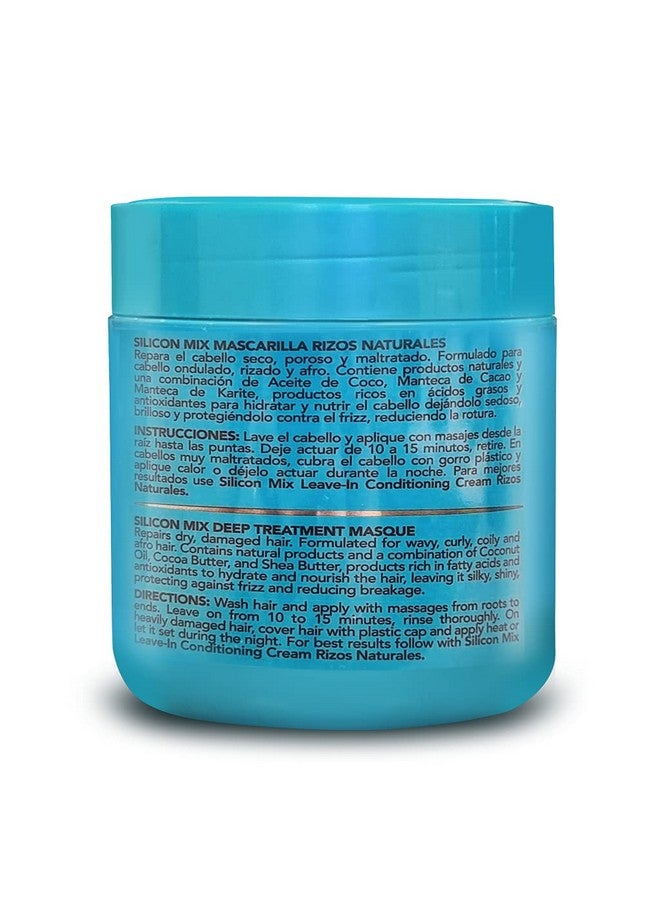 Silicon Mix Rizos Natural Hair Mask For Natural Wavy And Curly Hair 478 G Intensive Moisturising Hair Mask - Image 2