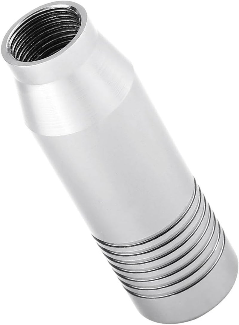 High Quality Aluminum Alloy Gear Shift Knobs Shifter for Car Enthusiasts, Stylish Manual Transmission Gear Stick Shift Knob, BlackGoldSilverTitaniumPurple (Silver) - Image 3