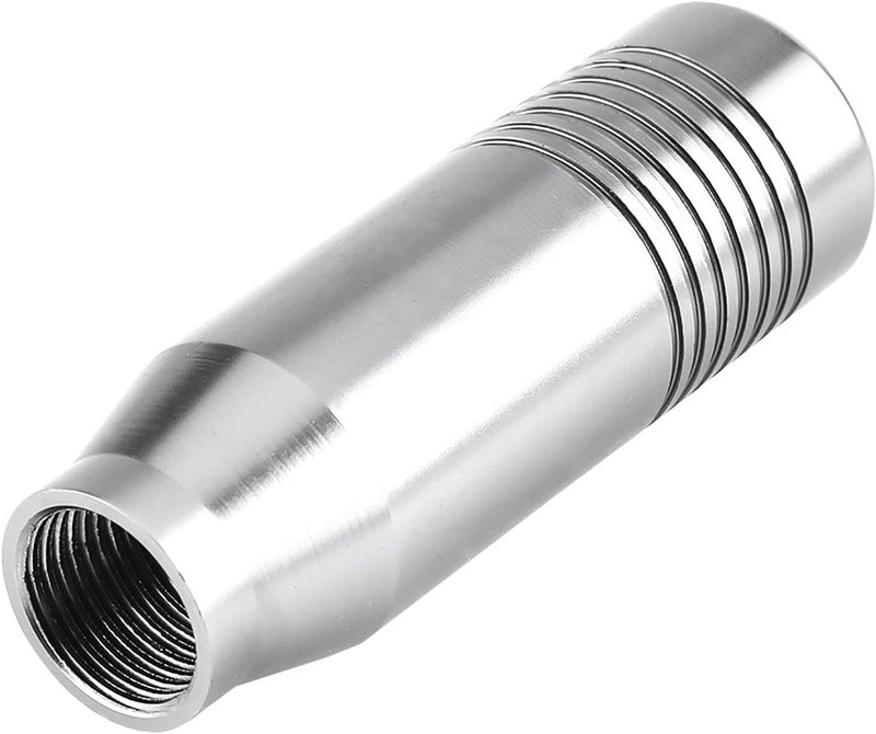 High Quality Aluminum Alloy Gear Shift Knobs Shifter for Car Enthusiasts, Stylish Manual Transmission Gear Stick Shift Knob, BlackGoldSilverTitaniumPurple (Silver) - Image 4