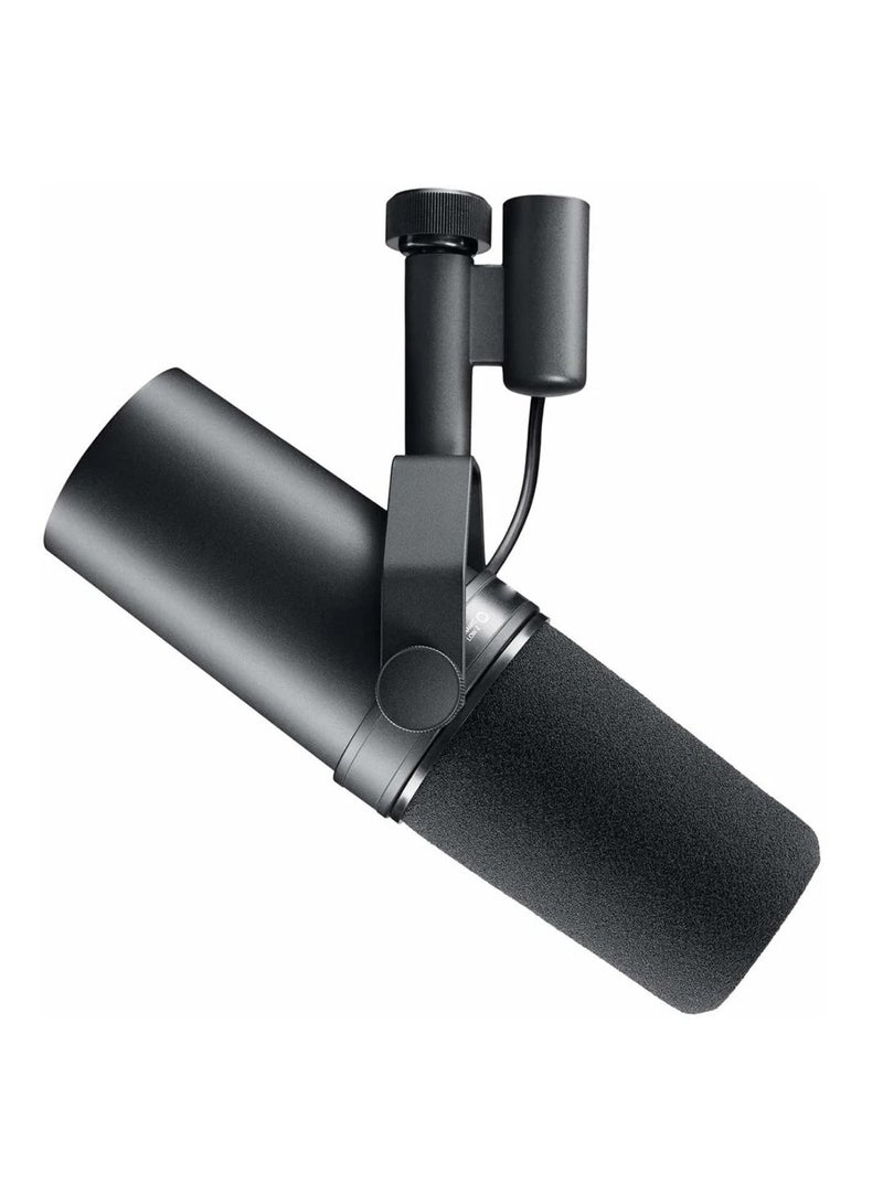 AROAQ SM7B Cardioid Dynamic Microphone Sm7b 7B Studio Selectable Frequency Response Mic for Live Stage Recording Podcasting  - Image 4