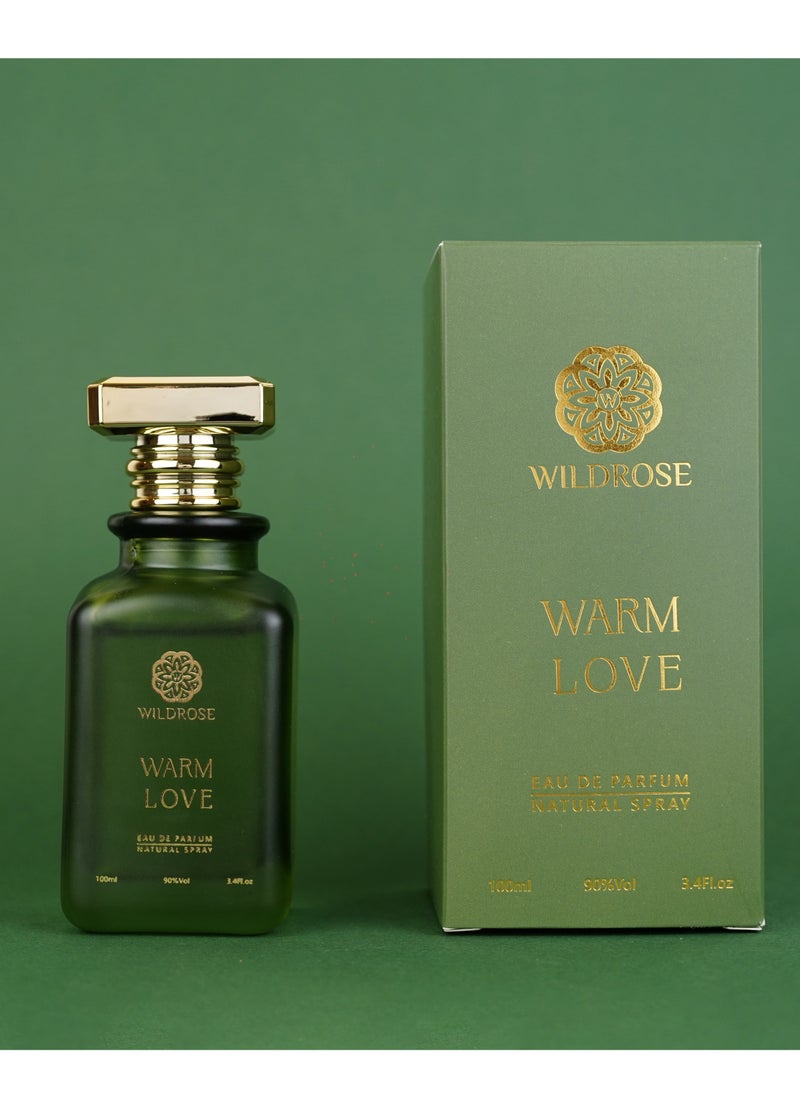 WILDROSE - Warm Love by Wildrose for unisex Eau de Parfum 100ml - Image 1