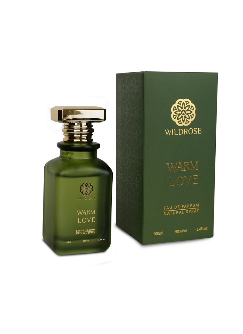 WILDROSE - Warm Love by Wildrose for unisex Eau de Parfum 100ml - Image 1