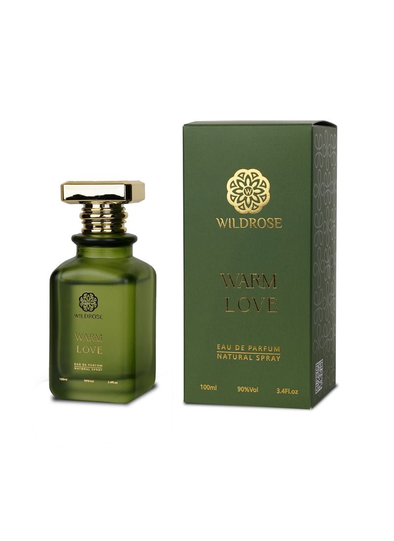 WILDROSE - Warm Love by Wildrose for unisex Eau de Parfum 100ml - Image 1
