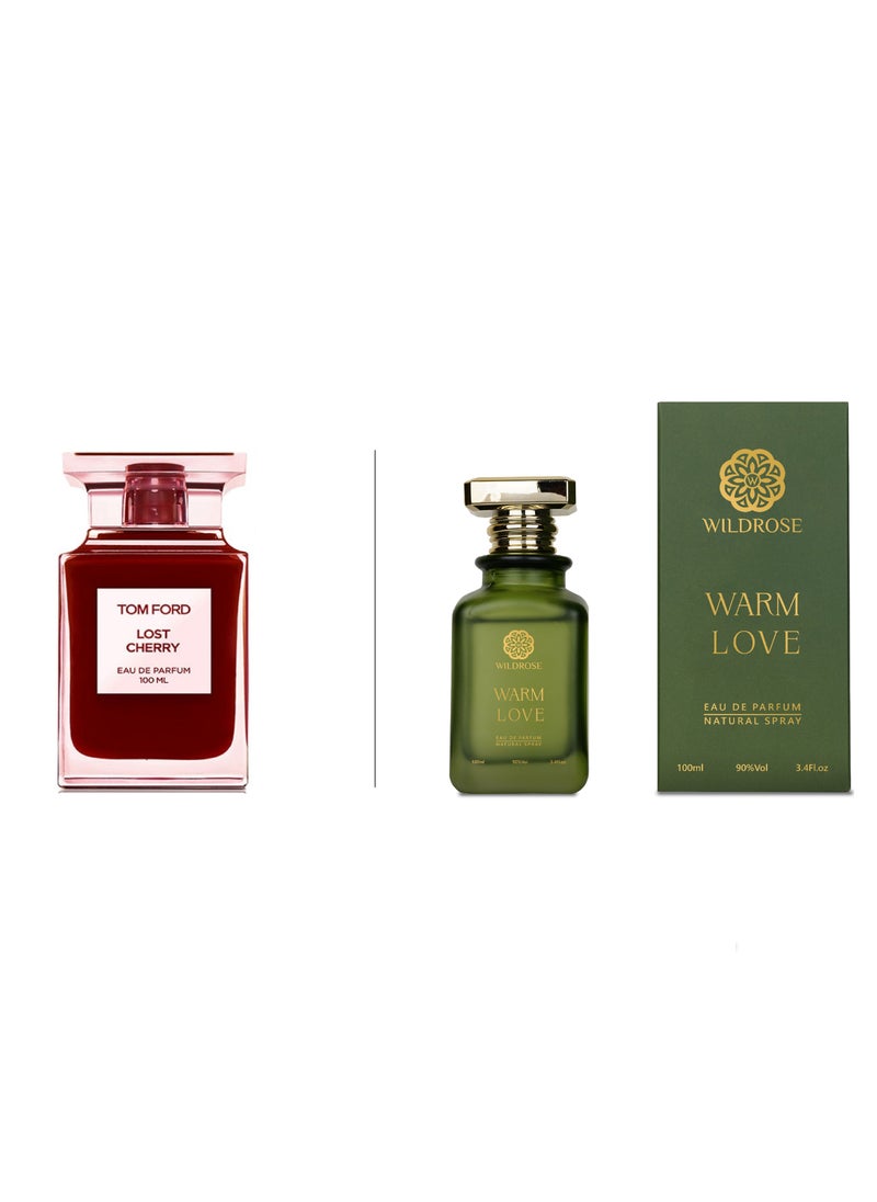 WILDROSE - Warm Love by Wildrose for unisex Eau de Parfum 100ml - Image 1