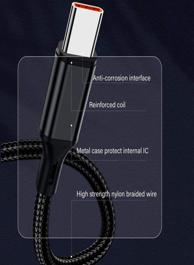Orisell USB C Splitter Charging Cable, USB C 1 Female to 2/3 Male Y Splitter Extension Charging Cable,Compatible with Phones Cameras Lights Ipads AirPods and More (3 Feet-3 Male Port) - Image 3