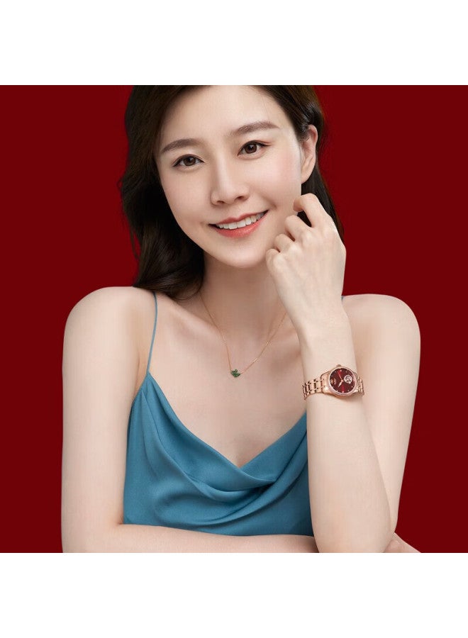 Rosdn Armani Series Birthday 3.8 Festival Gift Women's Mechanical Watch Top Ten Brand Luxury Ladies - Image 2