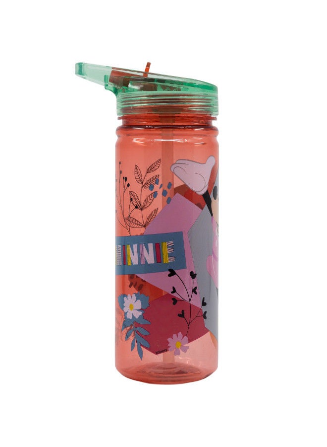 Disney Minnie Mouse Bottle Eco Zen 580ml Multicolour Water Bottle Drinking Bottle Hydration Bottle Tumbler Flask Portable Glass Travel Mug - Image 3