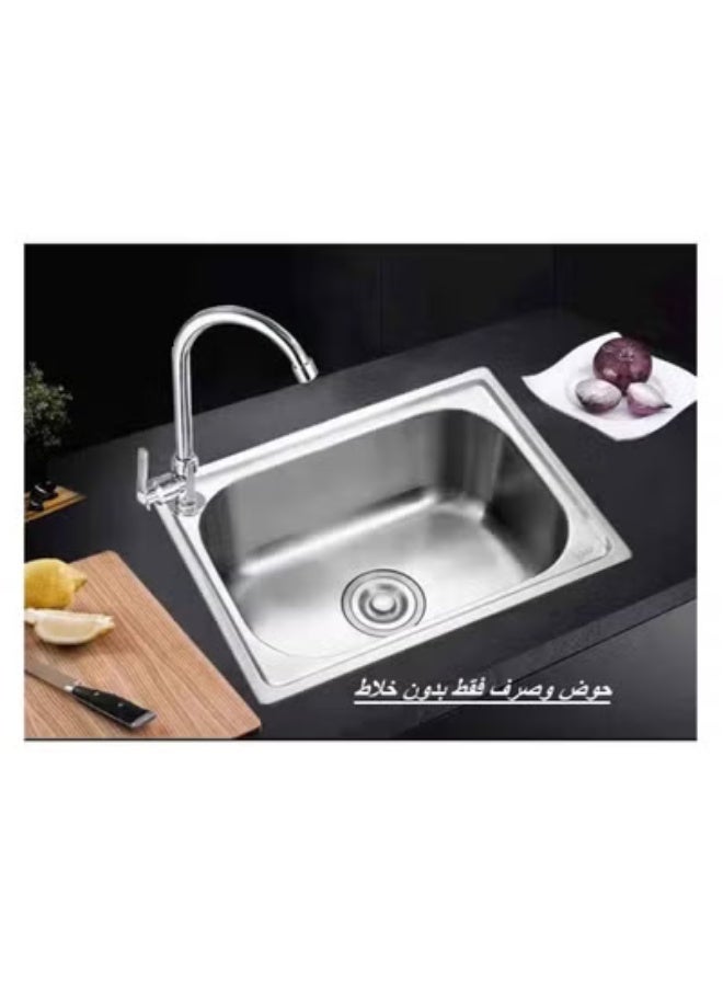 basin, 1 mm, size 62*45, 2 mixer holes - Image 3